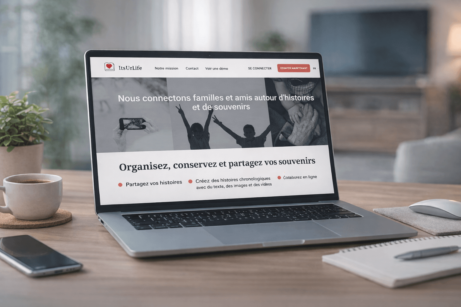 Projet ItsUrLife — Préservation de souvenirs de vie