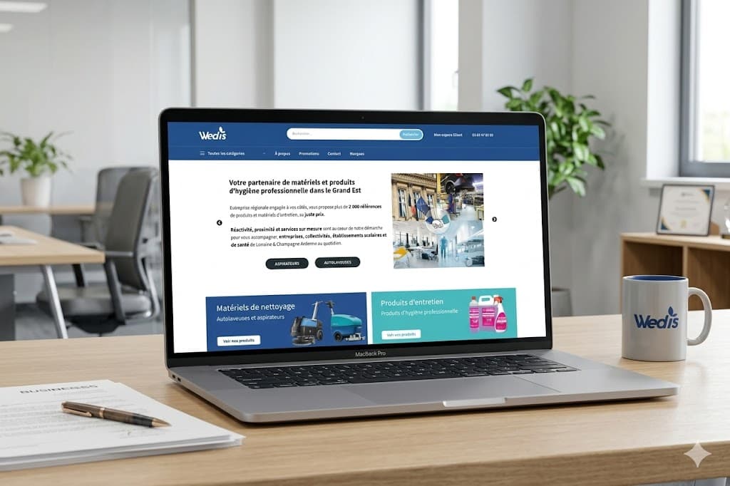 Projet WEDIS — E-commerce hygiène professionnelle