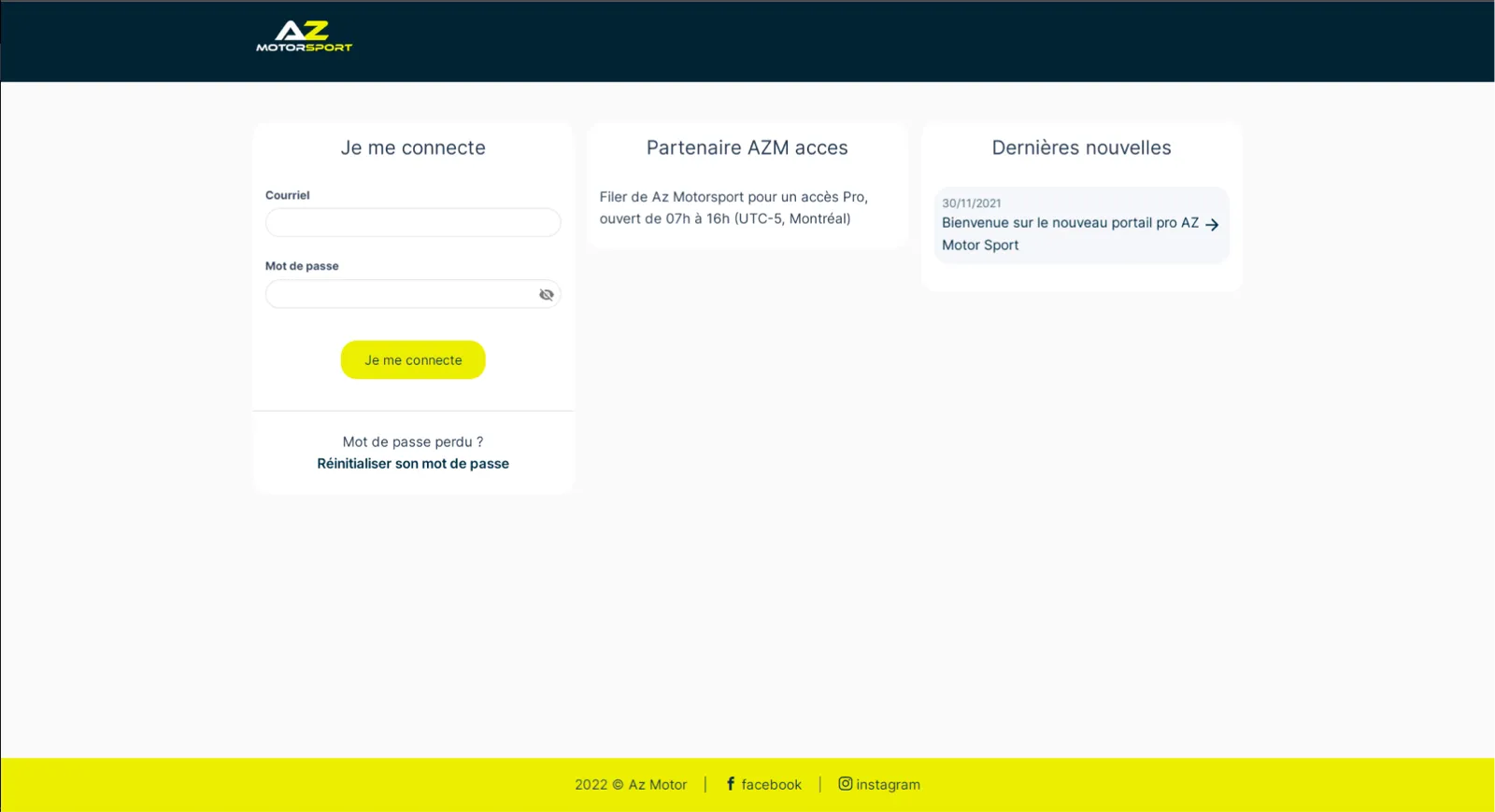 AZ Motorsport — Site e-commerce et plateforme pro de reprogrammation — capture 7
